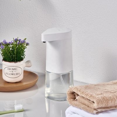 Dispensatore di sapone di schiuma ricaricabile montato a parete Dispensatore per mani da scrivania senza contatto Spray di nebbia usa e getta