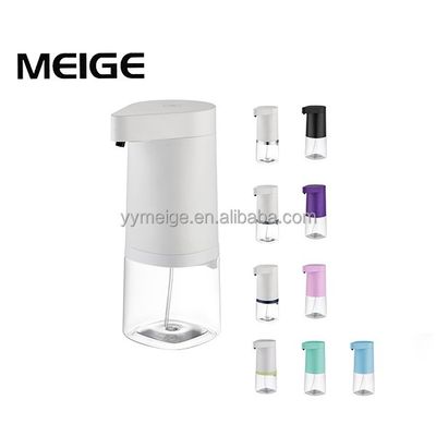 Hotel Meige X-202 2022 Nero 350ml Spuma da cucina Gel di nebbia liquida IPX4 FCC CE Dispensatore di sapone intelligente senza contatto a infrarossi