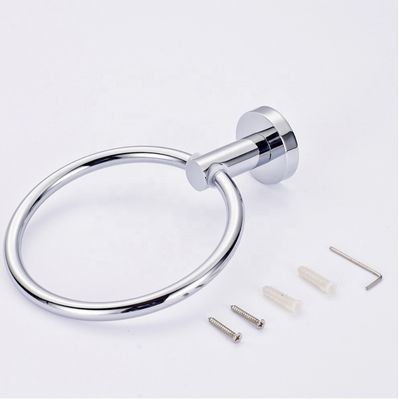 Customizzare OEM Stile Silver Towel Ring Acciaio inossidabile per la cucina Bagno Accessori Classic Superficie Hotel Tecnico Moderno