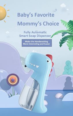 Copertura in silicone senza contatto incorporato in altoparlante batteria USB cucina schiumante creativo OEM IPX4 Dispenser intelligente per bambini per il bagno