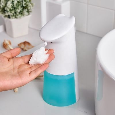Cucina ABS Popolare Cute Cat Design Batteria elettrica creativa senza contatto adatto ai bambini Dispensatore intelligente a schiuma di bolla