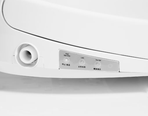 OEM Intelligent Toilet Seat Cover Smart Seat Cover con piastra di copertura tampone e funzione avanzata di riscaldamento del sedile