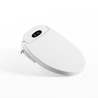 U Shape Soft Close Sanitary Ware Night Mode Smart Toilet Seat con plastica antibatterica di fascia alta e ammortizzatore incorporato