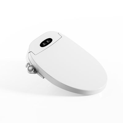 U Shape Soft Close Sanitary Ware Night Mode Smart Toilet Seat con plastica antibatterica di fascia alta e ammortizzatore incorporato