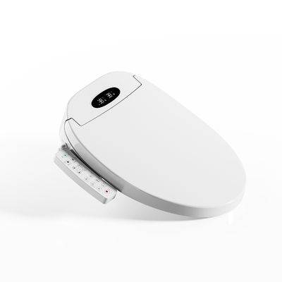 U Shape Soft Close Sanitary Ware Night Mode Smart Toilet Seat con plastica antibatterica di fascia alta e ammortizzatore incorporato
